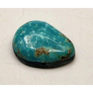 Natural Turquoise Cabochon Teardrop 15.5 Carat 3.1g Backed Jewelry Stone